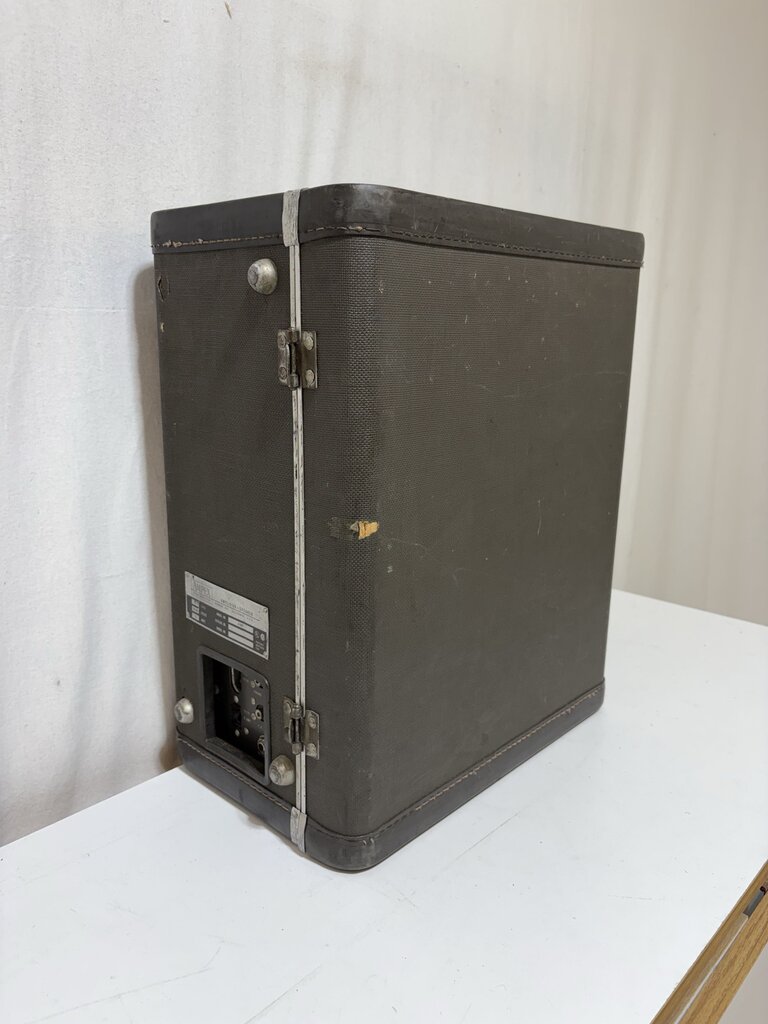 Vintage Ampex A692 Suit Case Tube Amplifier & Speaker