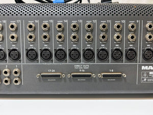 Mackie Onyx 24-4 Audio Mixing Console w/ Board Lamp