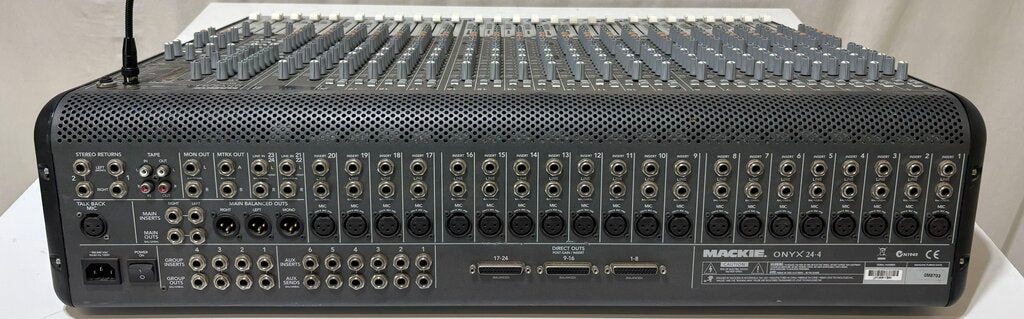 Mackie Onyx 24-4 Audio Mixing Console w/ Board Lamp