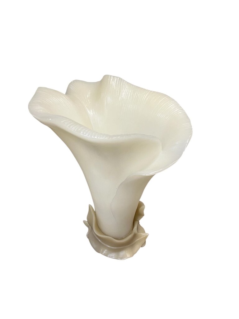 Point a la Ligne Calla Lily Decorative Candle 12x12