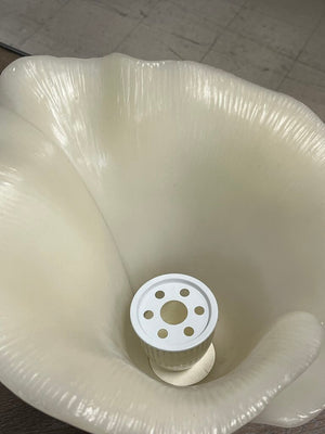 Point a la Ligne Calla Lily Decorative Candle 12x12