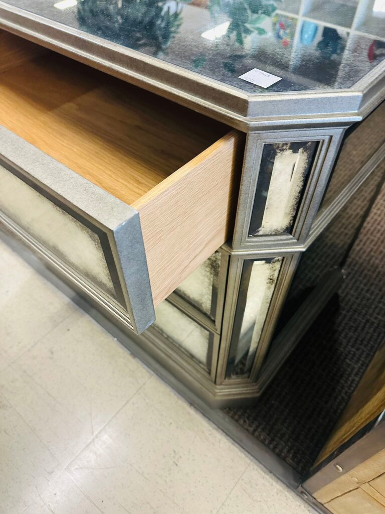 Restoration Hardware 1930s Mirrored Nightstands (pair) 31x20x30