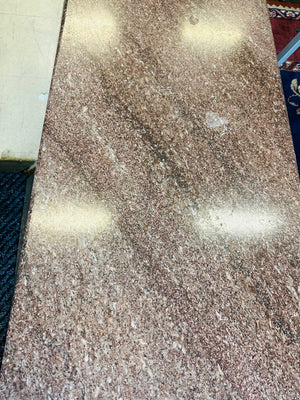 Rose Marble Top Coffee Table 19x45x15