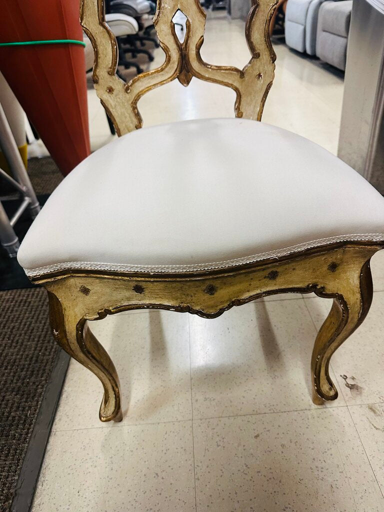 Vintage Italian Rococo Style Chairs (pair)