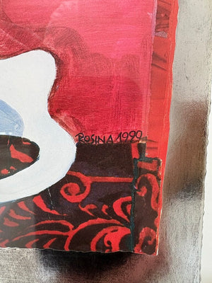 Rosina Wachtmeister Two Cats 1990 Open Edition Litho