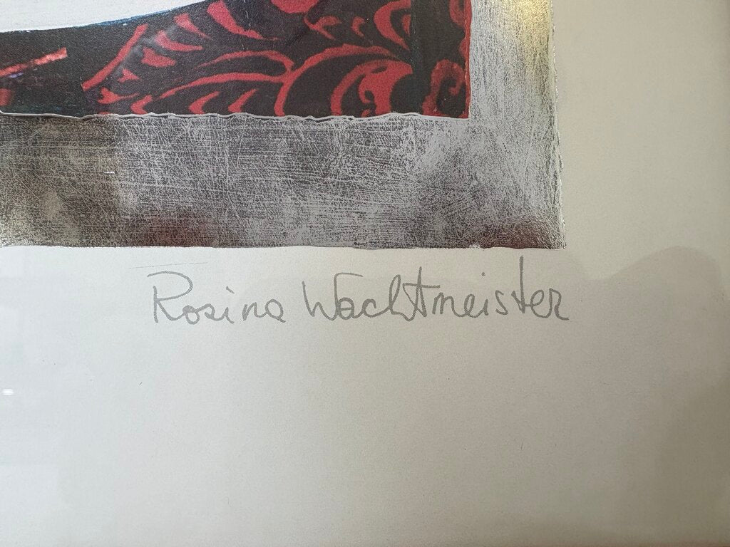 Rosina Wachtmeister Two Cats 1990 Open Edition Litho