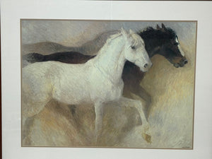 Richard Murry "Wild Horses" Signed Litho