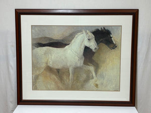Richard Murry "Wild Horses" Signed Litho