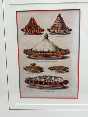 19th C. Mrs. Beeton's Cookery Book Pages "Pt. 11 & Pl. IV" 1861