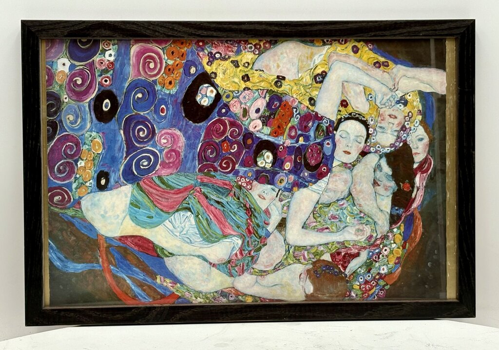 Gustav Klimt "The Maiden" 1913 Open Edition Litho.