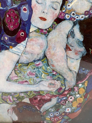 Gustav Klimt "The Maiden" 1913 Open Edition Litho.