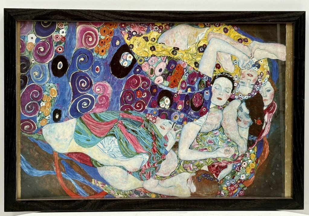 Gustav Klimt "The Maiden" 1913 Open Edition Litho.