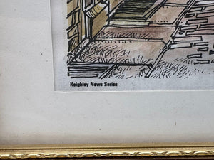 A.P. Jones Print "Baptist Square 1898" for Keighley News Series Copy
