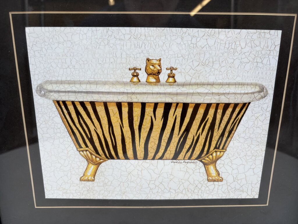 Marco Fabio "Tiger Tub" Print