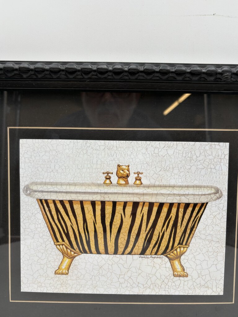 Marco Fabio "Tiger Tub" Print