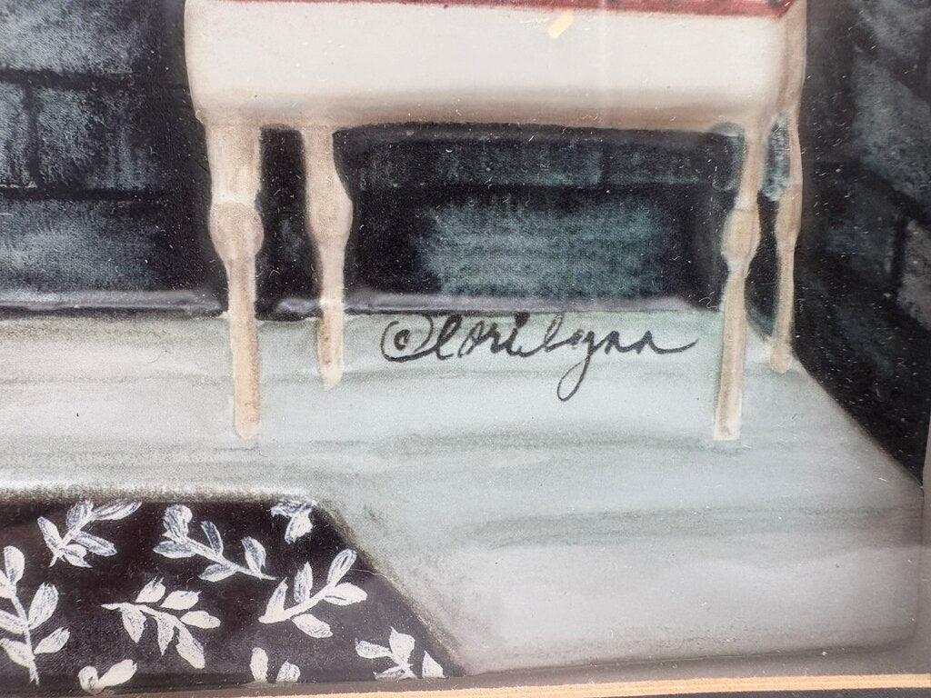 Bed Bath & Beyond LoriLynn Simms "Elegant Bath" Decorative Art