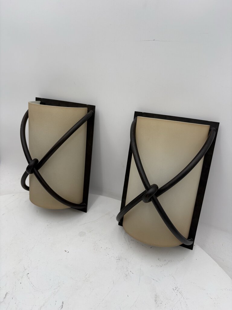 Minka Lavery Aspen II Distressed Bronze Wall Sconce (PAIR)