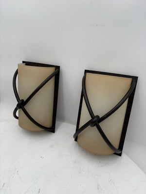 Minka Lavery Aspen II Distressed Bronze Wall Sconce (PAIR)