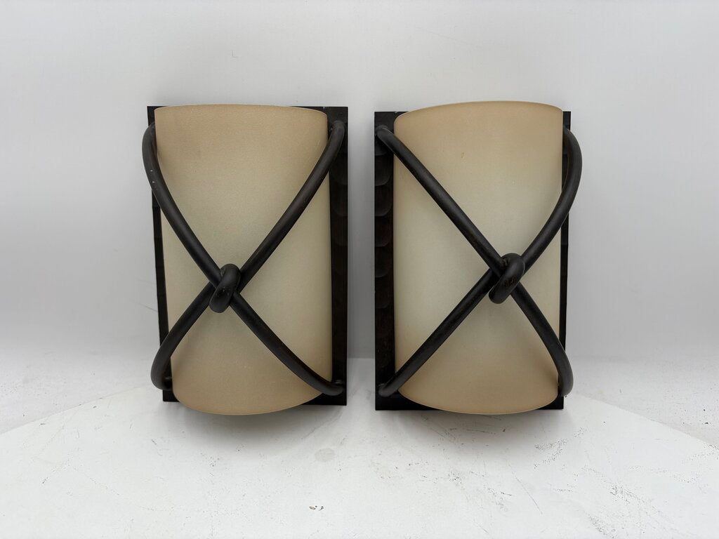 Minka Lavery Aspen II Distressed Bronze Wall Sconce (PAIR)