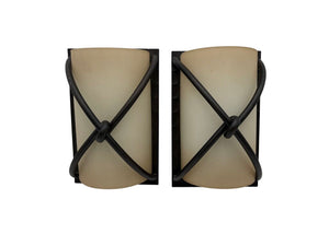 Minka Lavery Aspen II Distressed Bronze Wall Sconce (PAIR)