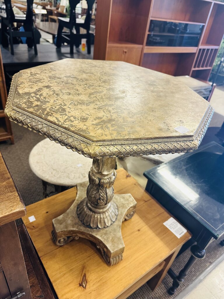 Octagonal Side Table 24x24x29