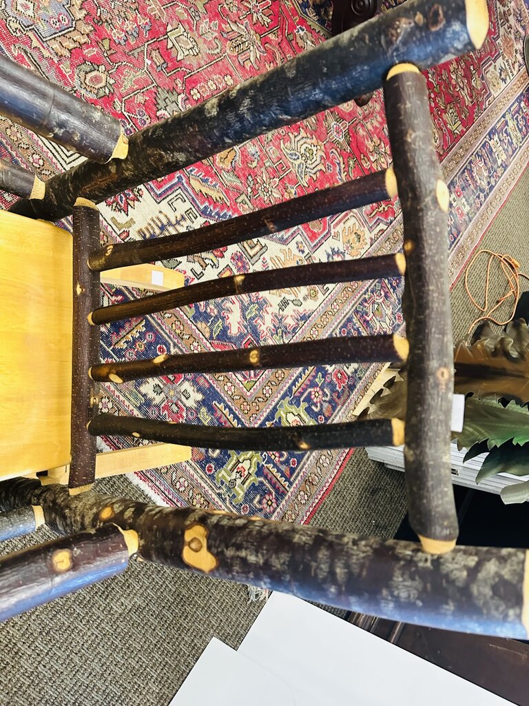 Branch Log Rocking Chair