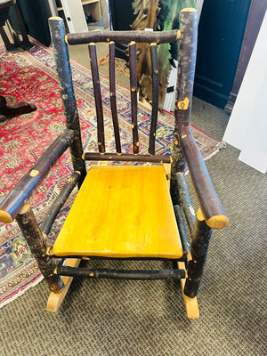 Branch Log Rocking Chair