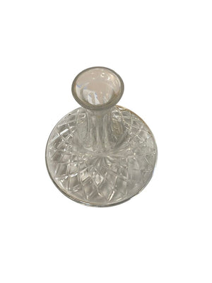 Cut Glass Ship's Decanter (minor damage to stopper)