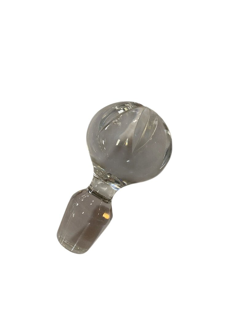 Cut Glass Ship's Decanter (minor damage to stopper)