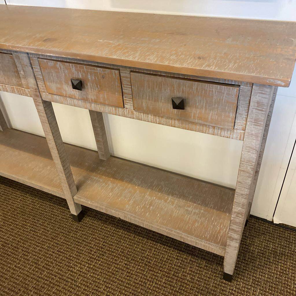 Console Table w/ 4 Drawers 59x13x34