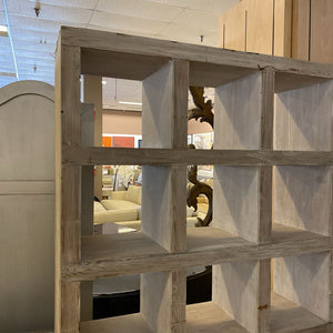 Standing Wooden Shelf Unit 62x12x75