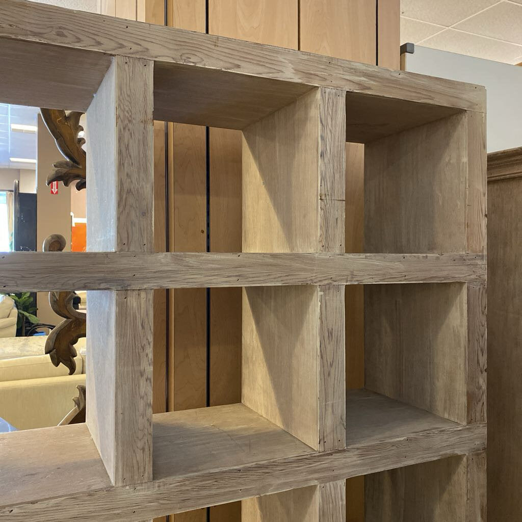 Standing Wooden Shelf Unit 62x12x75