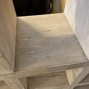Standing Wooden Shelf Unit 62x12x75
