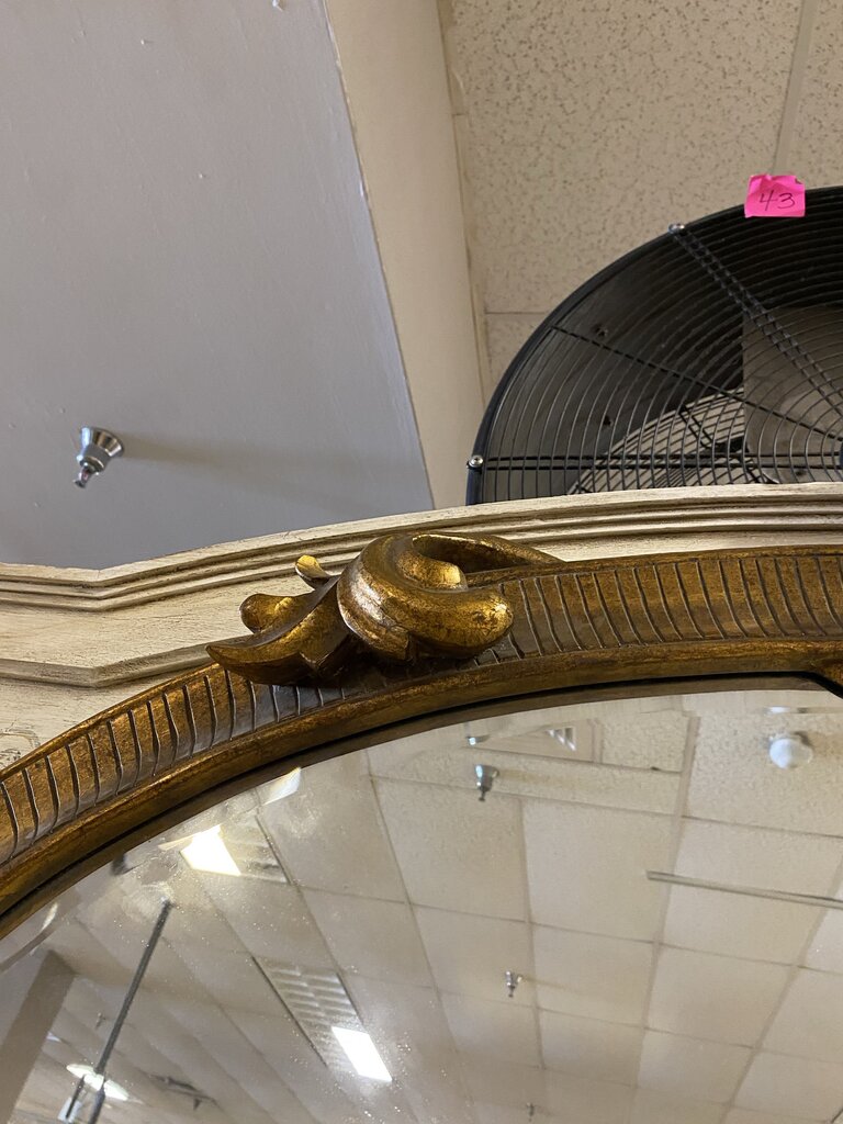 French Louis XVI Decorative Mirror 49x98