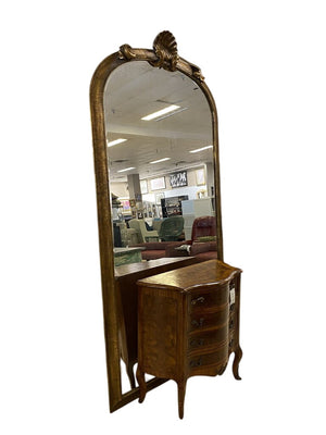 French Louis XVI Decorative Mirror 49x98 by Miss Daisy's Consignment & Auction House