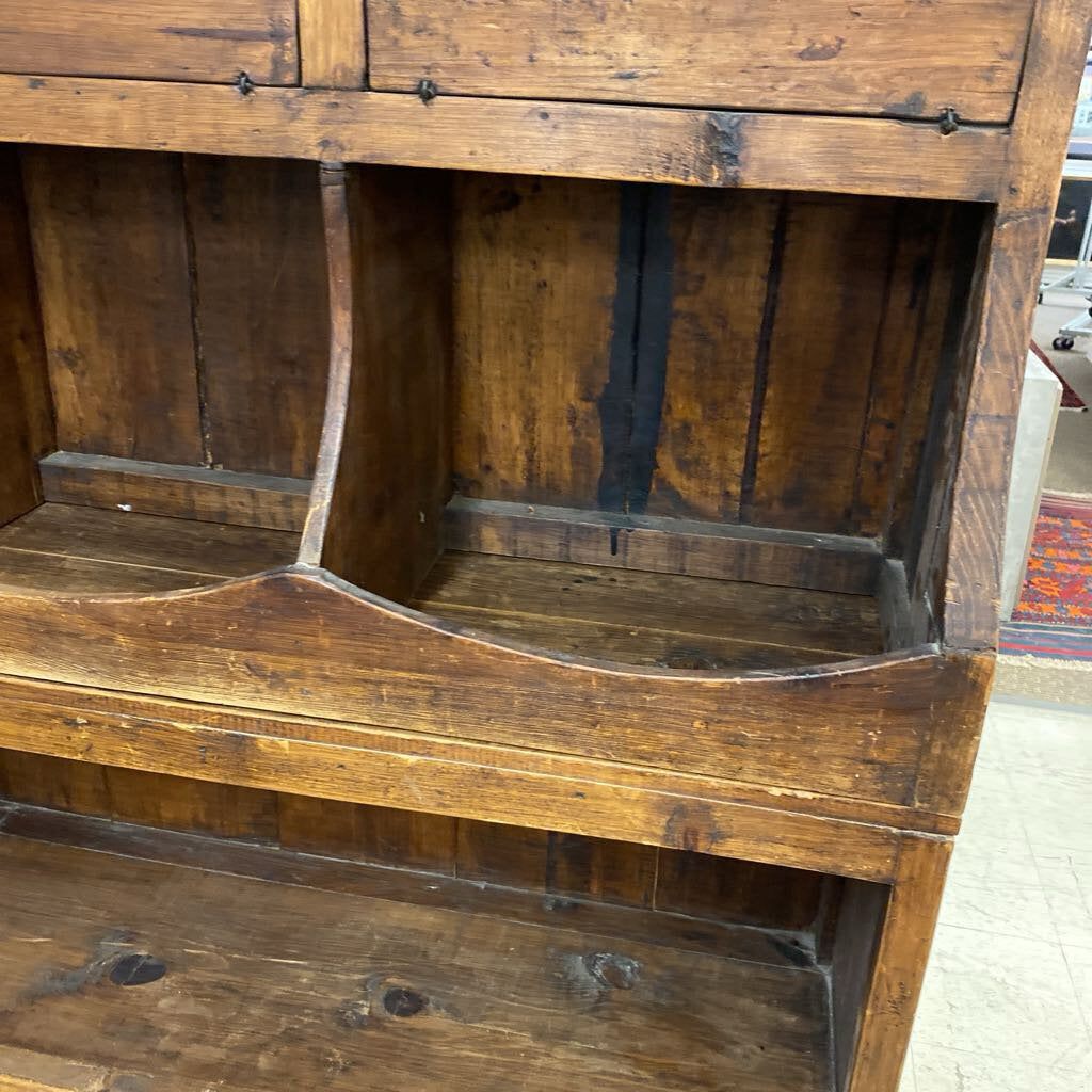 Antique General Store Hutch 59x18x82