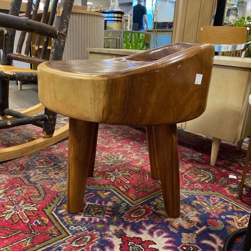 Wooden Accent Stool
