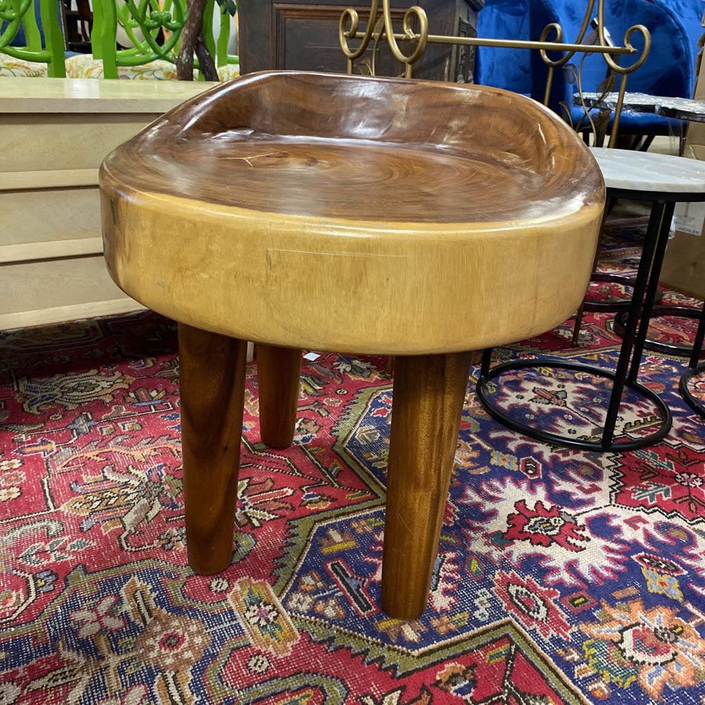 Wooden Accent Stool