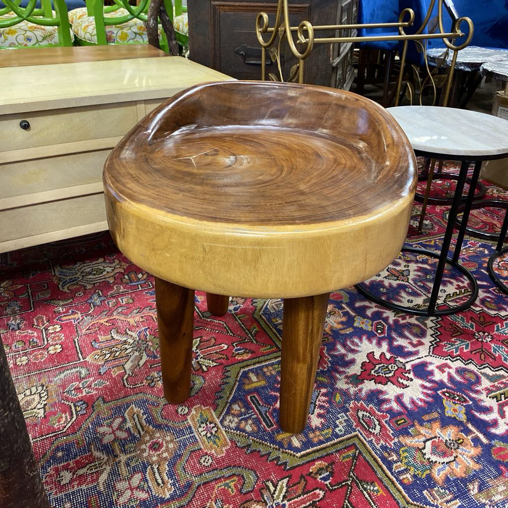Wooden Accent Stool