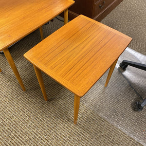 Mid Century Teak Nesting Tables (Set of 3)