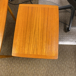 Mid Century Teak Nesting Tables (Set of 3)