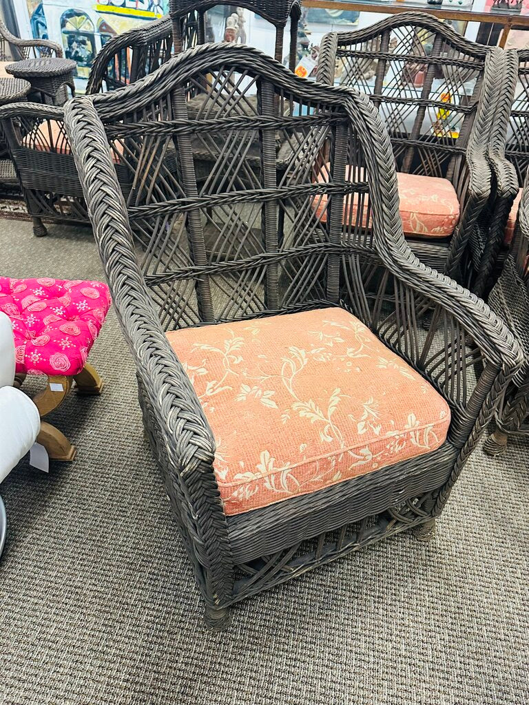 Carolina Wicker Chair Orig $1100