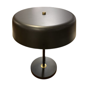 Lite Source Hakan Black Modern Table Lamp 19"H