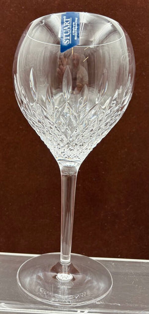Stuart Crystal Manhattan Claret Balloon Goblet 8.75" (PAIR)