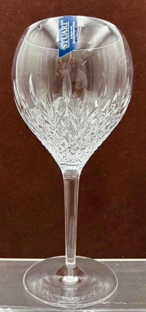 Stuart Crystal Manhattan Claret Balloon Goblet 8.75" (PAIR)
