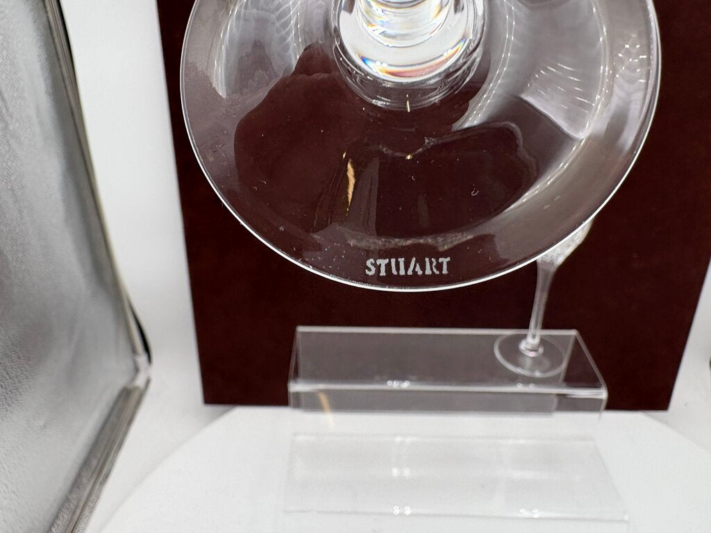 Stuart Crystal Manhattan Champagne Flute 9.25"
