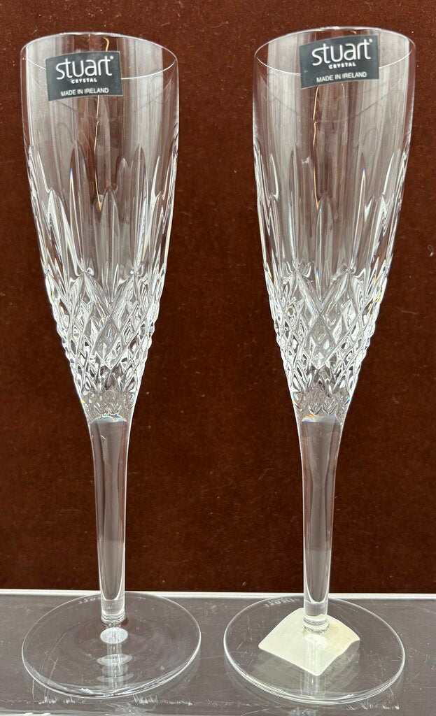 Stuart Crystal Madison Champagne Flute 9"