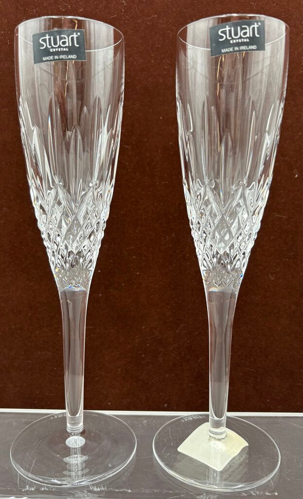 Stuart Crystal Madison Champagne Flute 9"