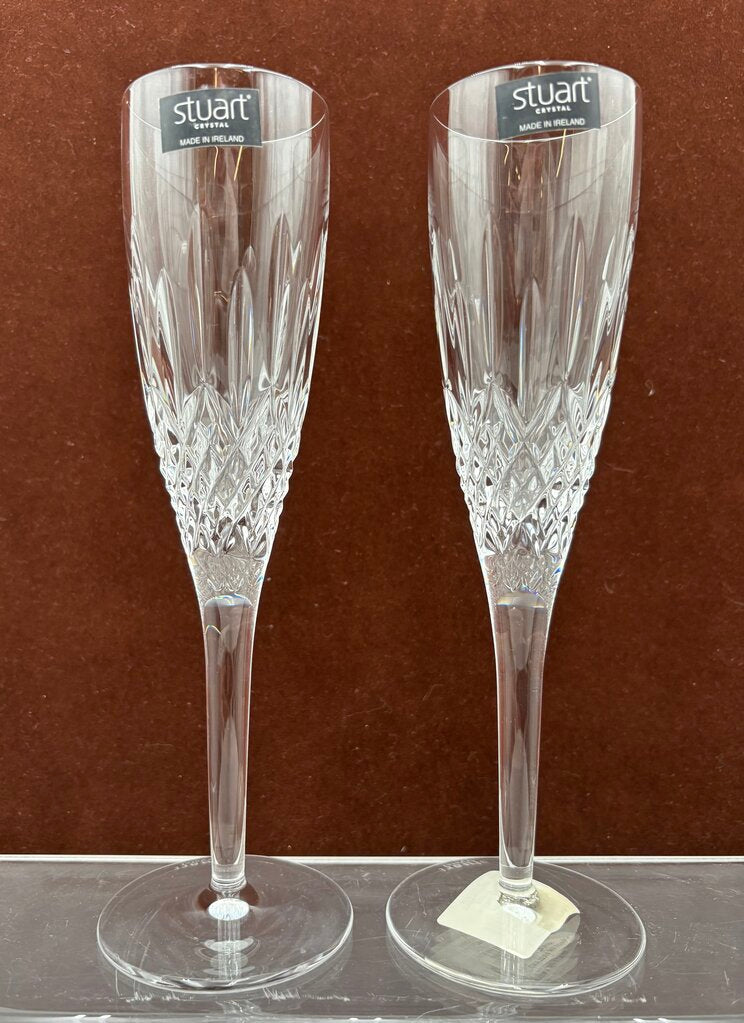 Stuart Crystal Madison Champagne Flute 9"