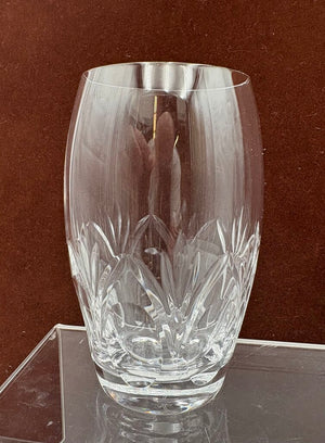 Spiegelau Cut Crystal Begonia Thumbprint Pattern Tumbler 4.5"
